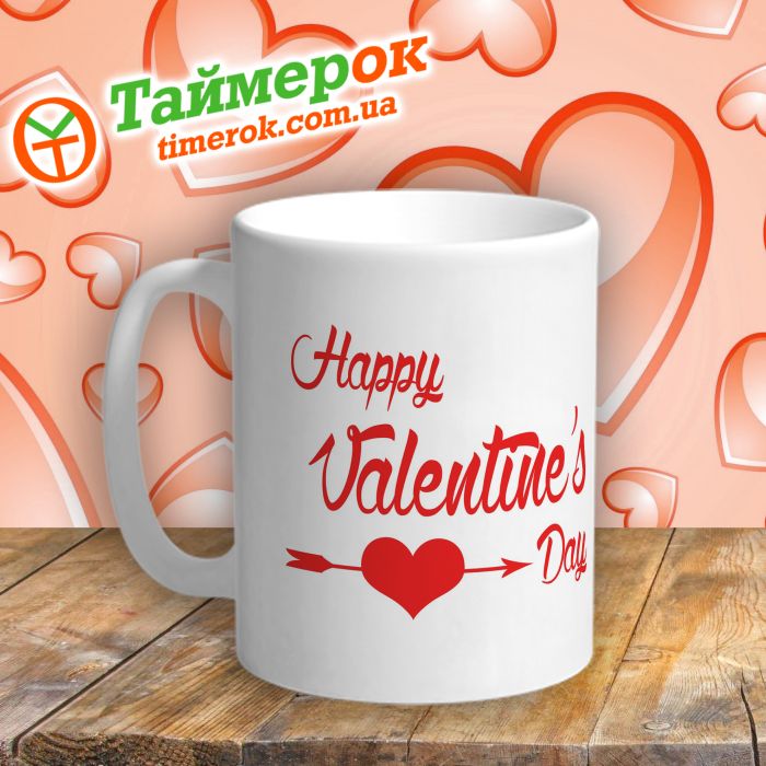 Чашка Happy Valentine`s Day